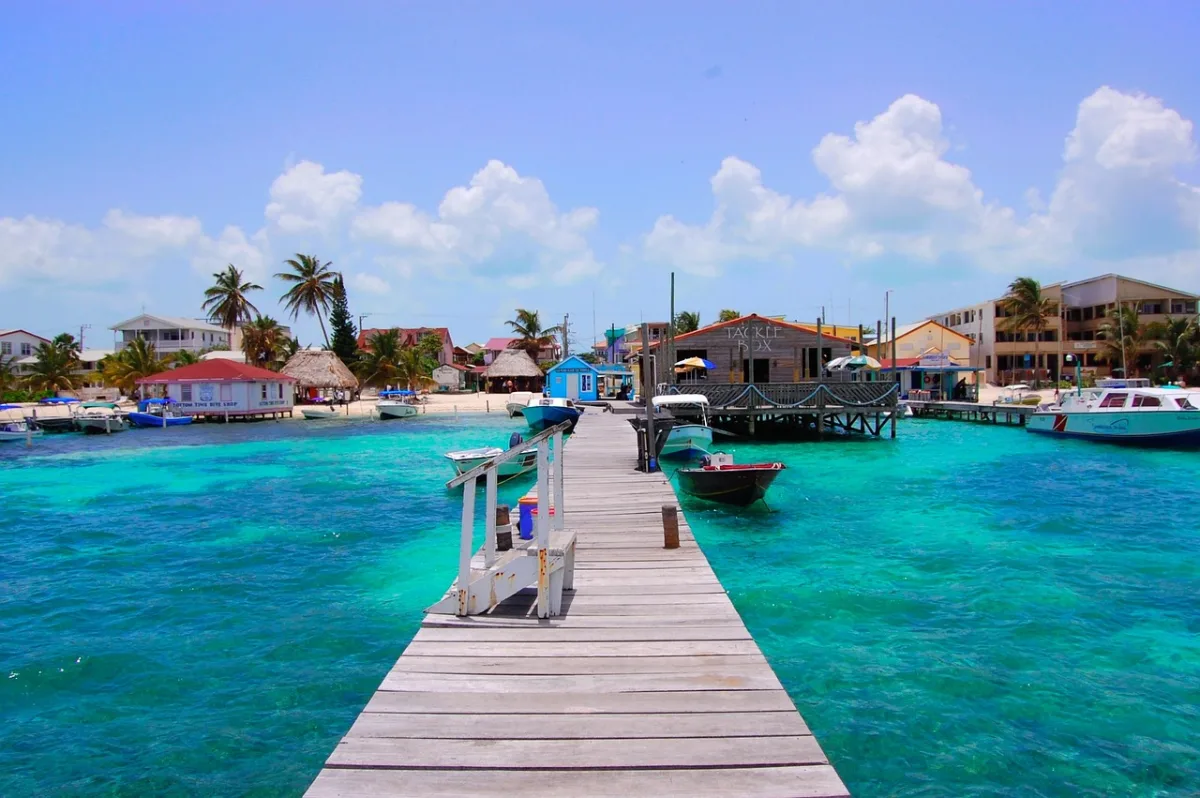 belize and  san pedro in Ambergris Caye, Belize