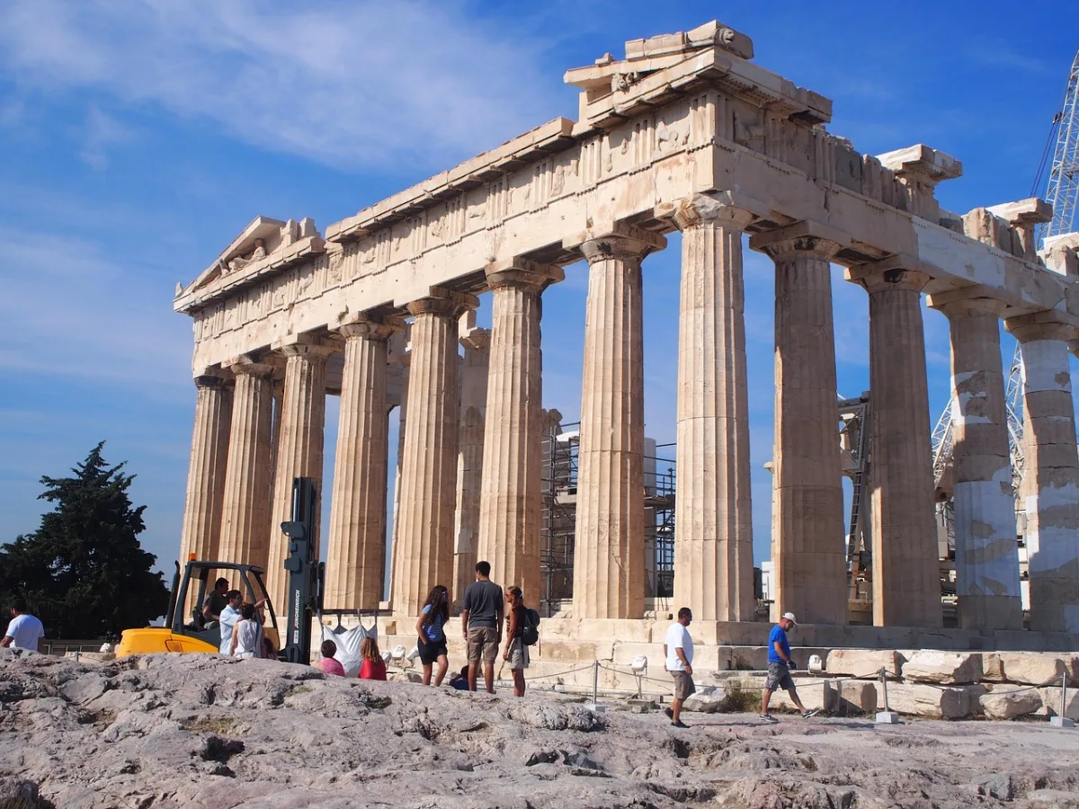 greece and  athene in Athens, Greece