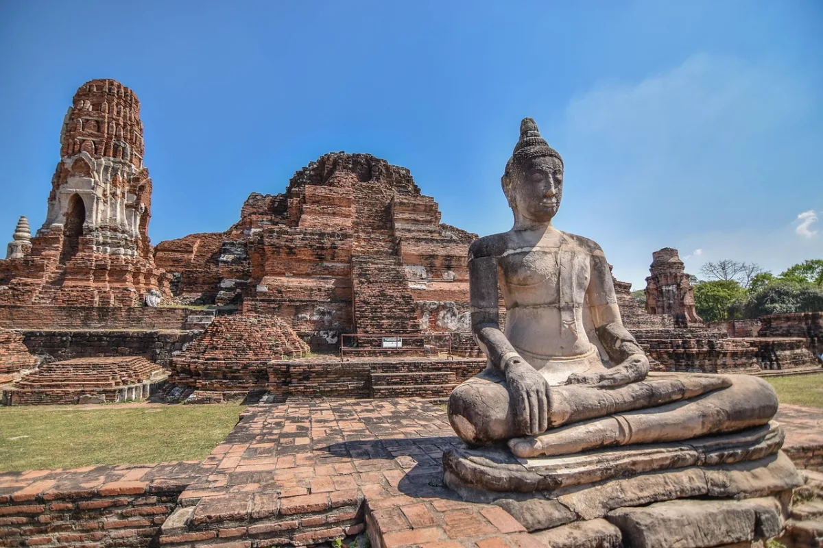 ayutthaya and  ancient in Ayutthaya, Thailand