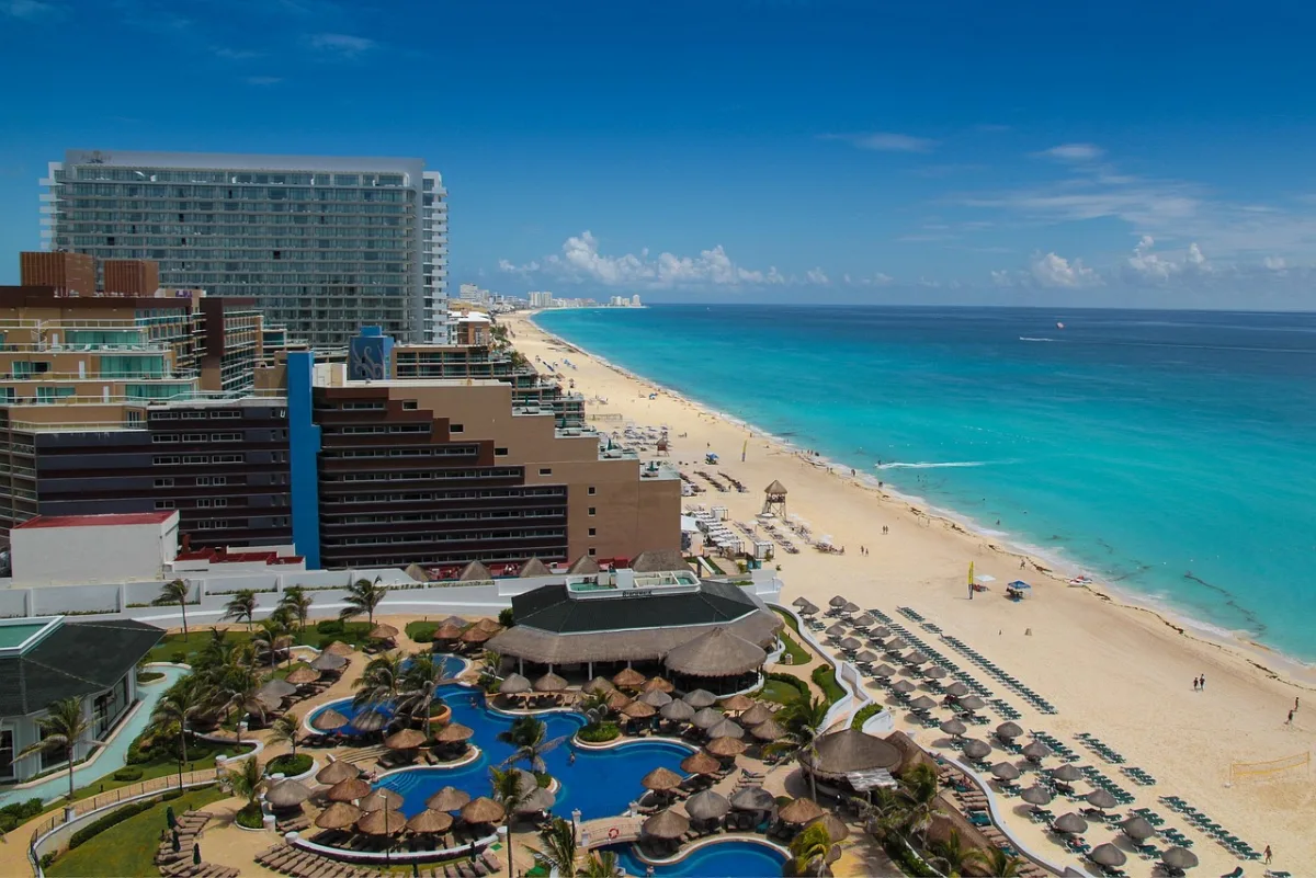 holiday and  nature in Cancun, Mexico