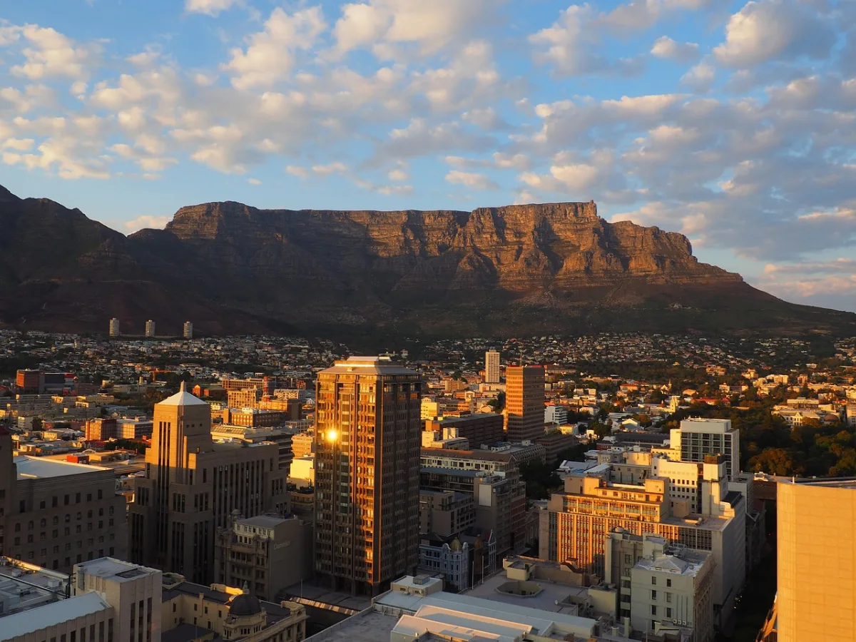 south africa and  cape town in Cape Town, South Africa