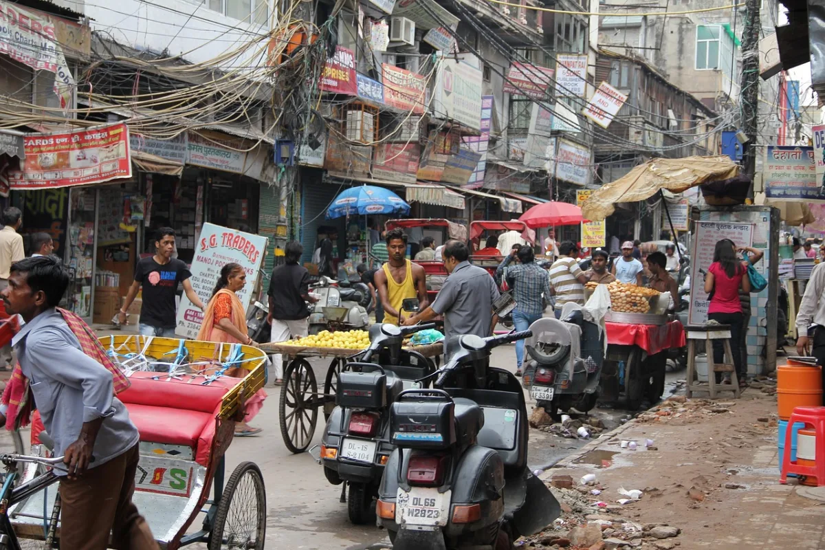 delhi and  road in Delhi, India