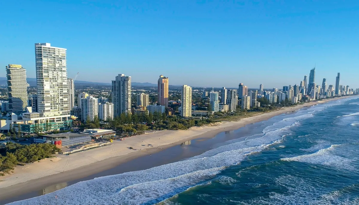 aerial and  drone in Gold Coast, Australia