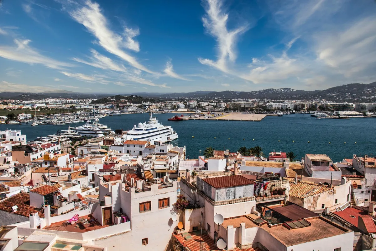 ibiza and  people in Ibiza, Spain