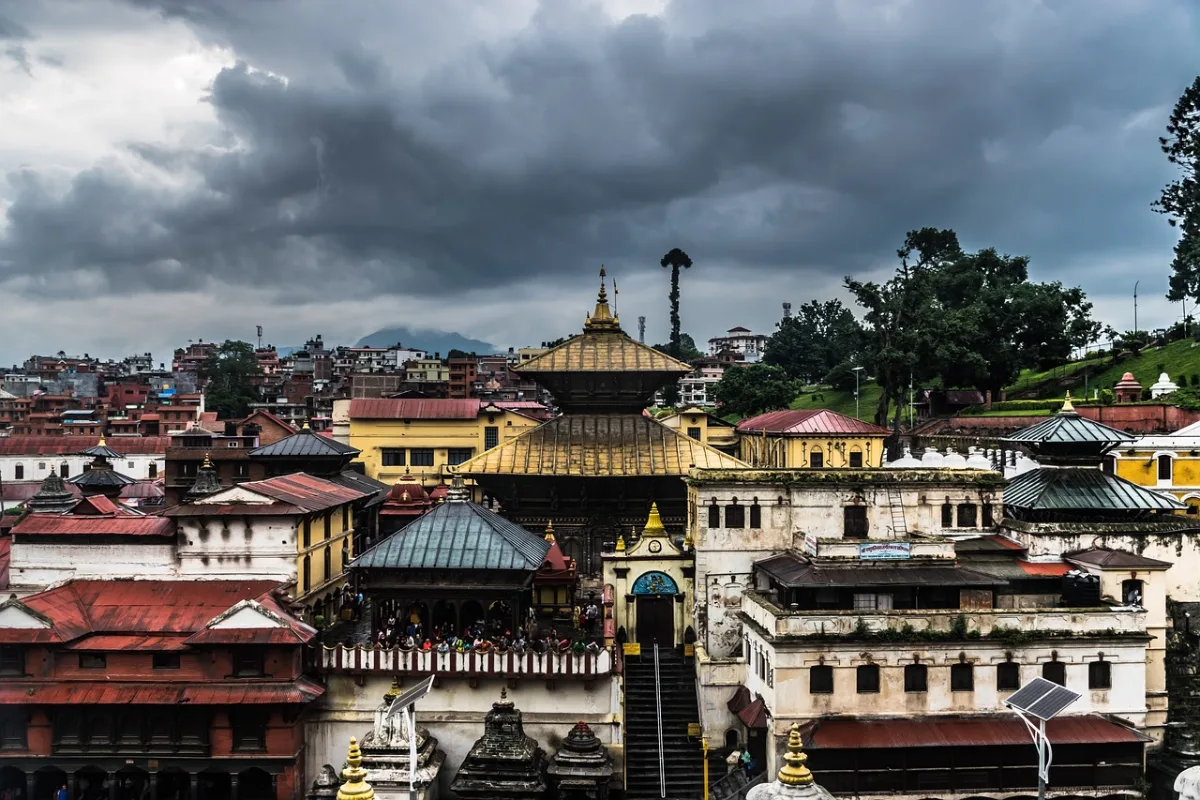 pashupatinath and  temple in Kathmandu, Nepal