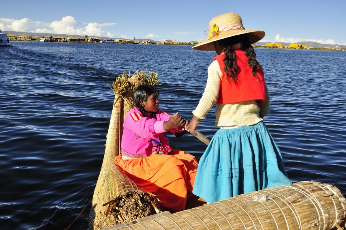 peru and  titicaca in Lake Titicaca, Peru