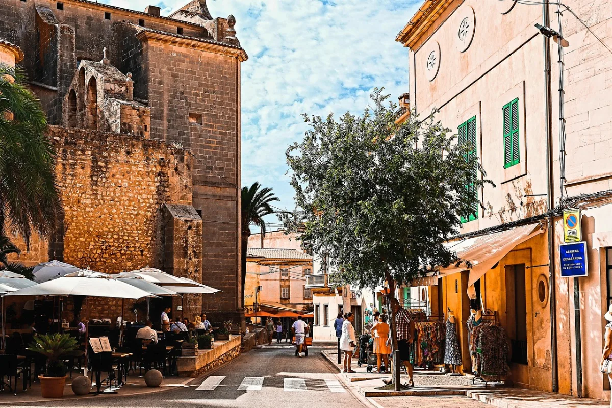 road and  city in Mallorca, Spain
