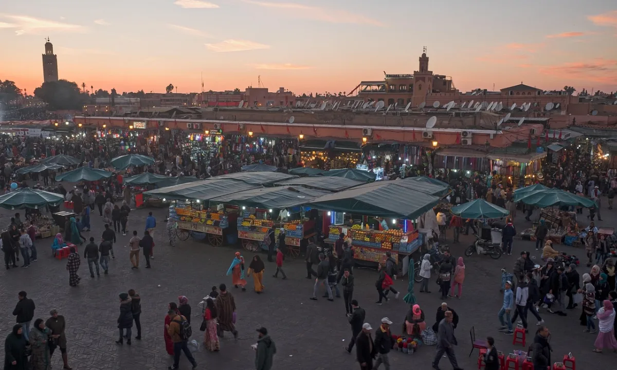 marrakech and  morocco in Marrakech, Morocco