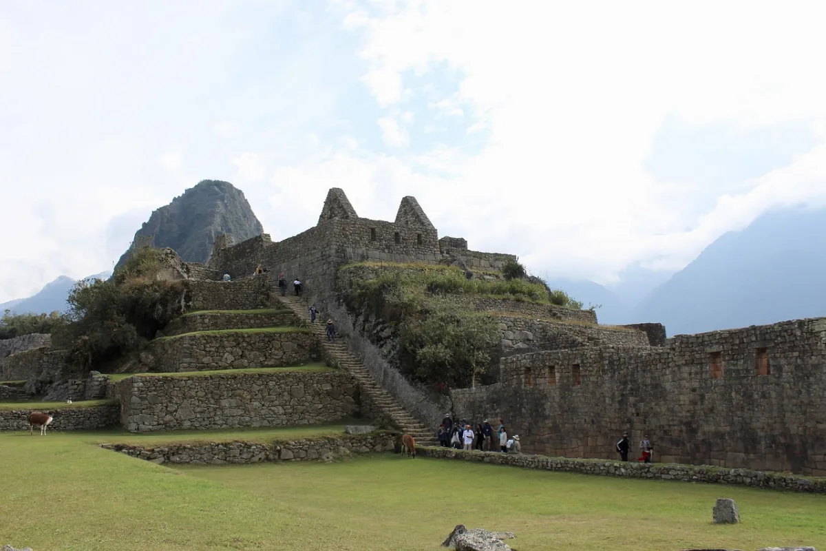 machupicchu and  peru in Sacred Valley, Peru