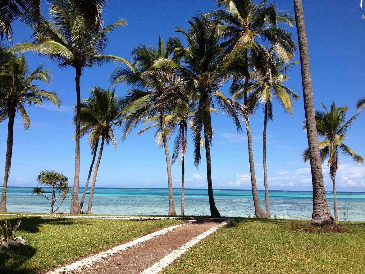 zanzibar and  sea in Zanzibar, Tanzania
